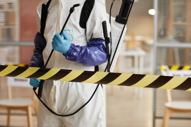 Professional Crime Scene Cleanup technician working in Saugatuck, CT